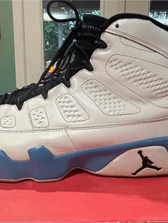 Jordan Other - Air Jordan White & Blue Retro Basketball Shoe Size 14.